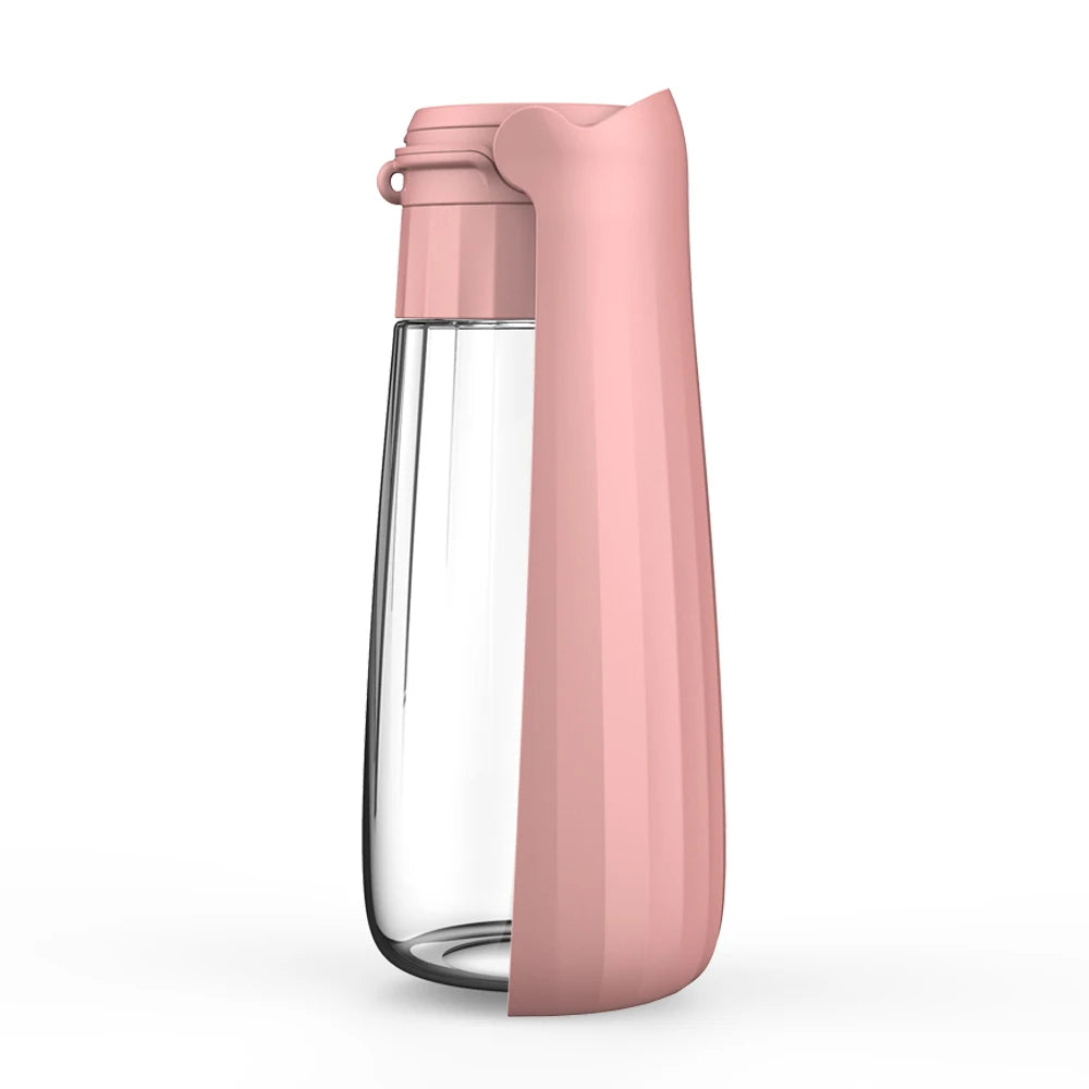Draagbare Honden Waterfles 550ml | Lekvrije Reisdrinkbak voor Honden